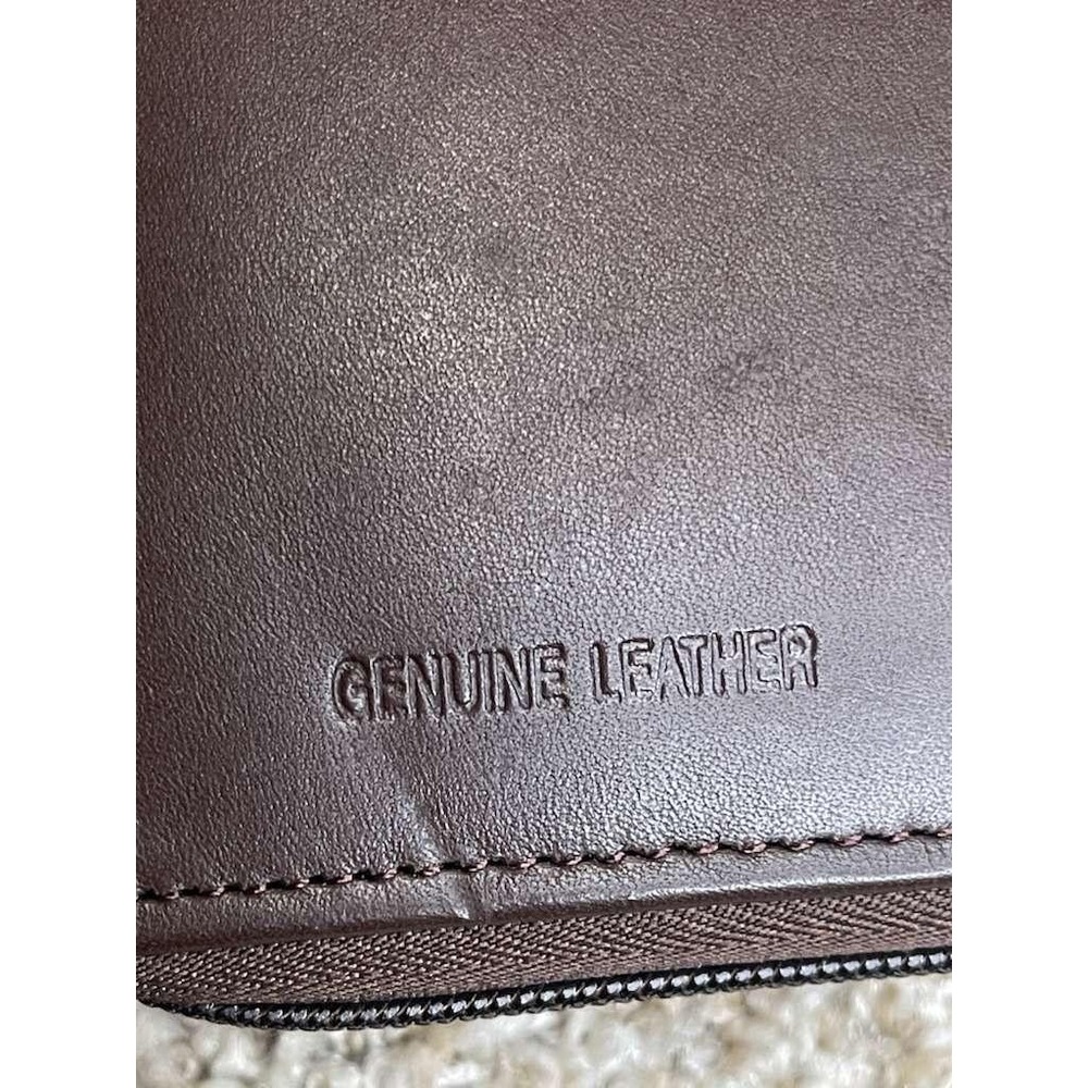 Leather Wallet & Organizer for Checks, Cash, Cards, IDs Unisex - Picture 3 of 8